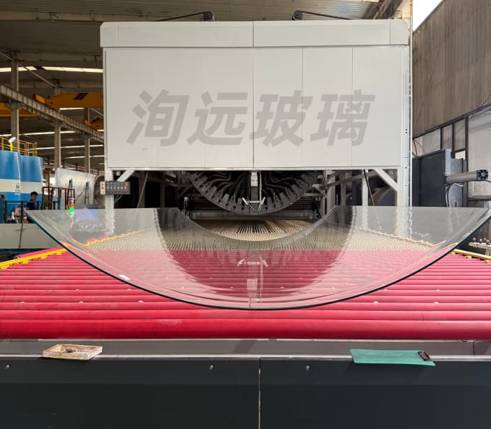 超宽弯弧玻璃加工丨半径边界与两向尺寸核算方案